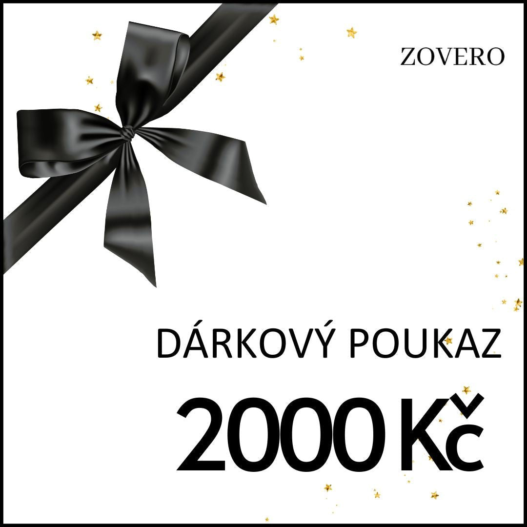 Elektronický dárkový poukaz - Zovero