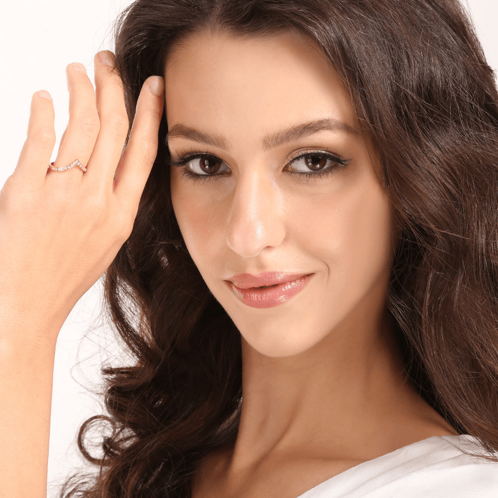 Prsten chevron - Zovero