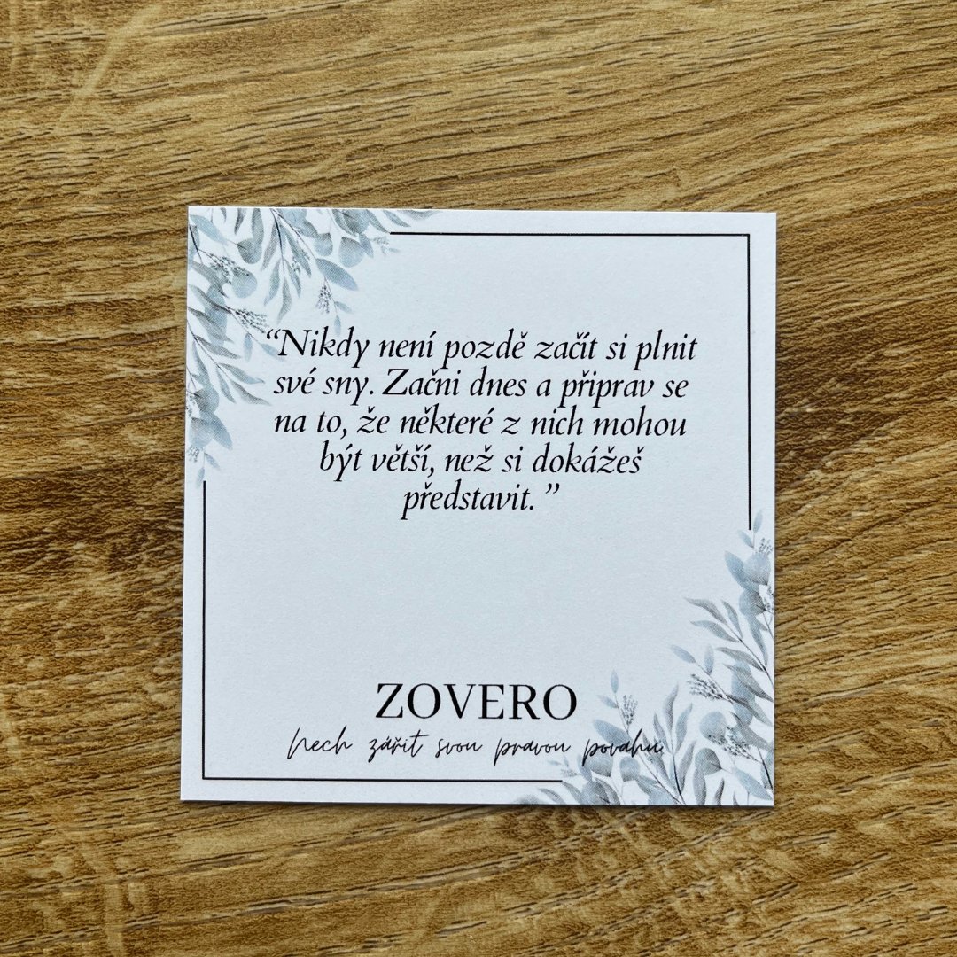 Dárková karta Sny - Zovero