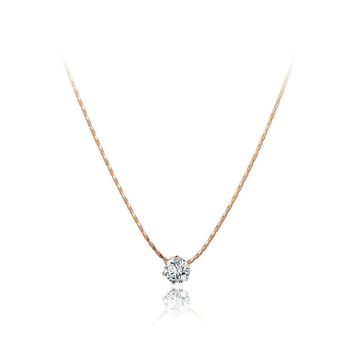 Jemný náhrdelník s krystalem - ZOVERO