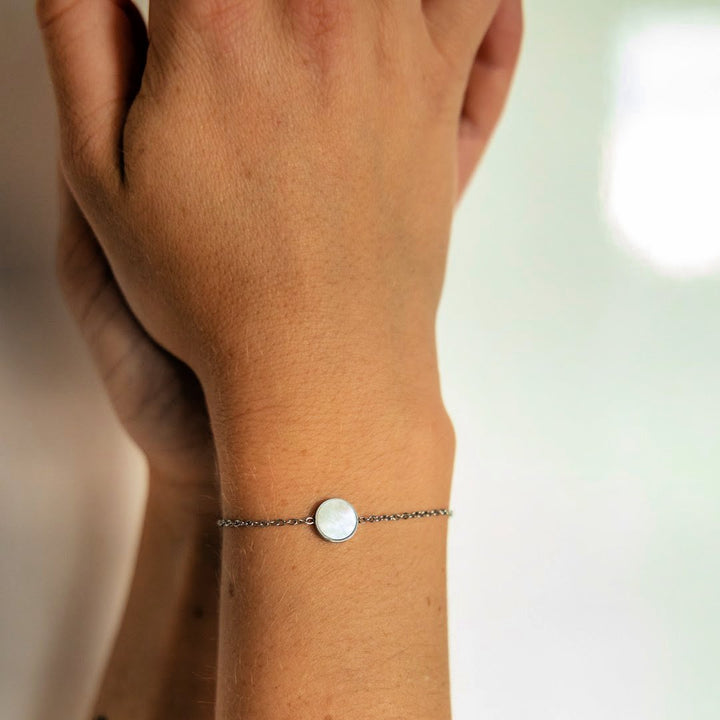 Kruhový náramek s perletí - ZOVERO