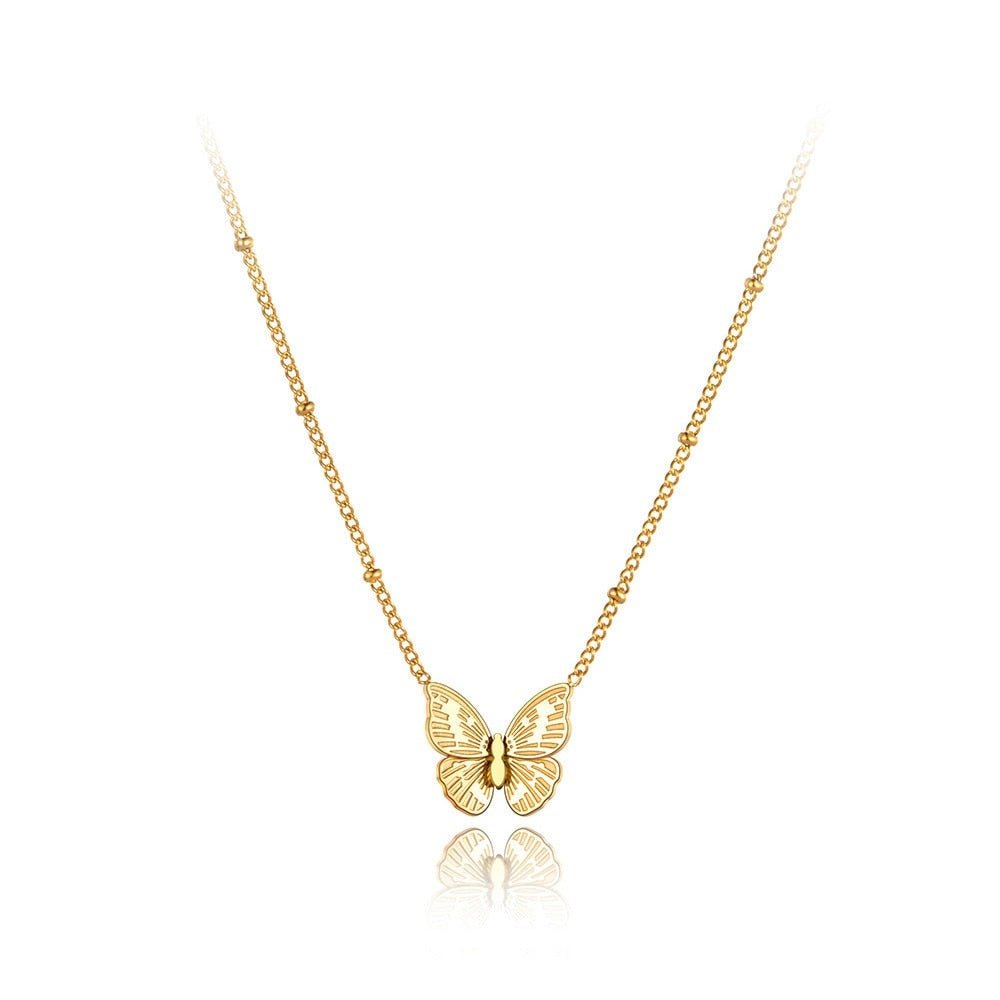 Náhrdelník s motýlem - Zovero