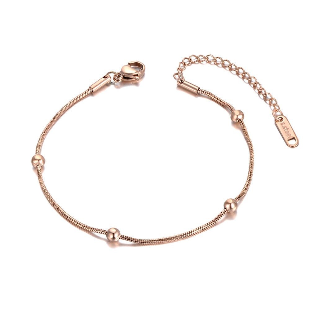 Náramek na nohu s kuličkami - Zovero