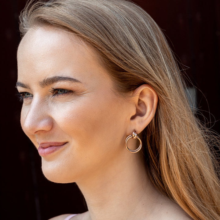 Náušnice s kruhy - Zovero