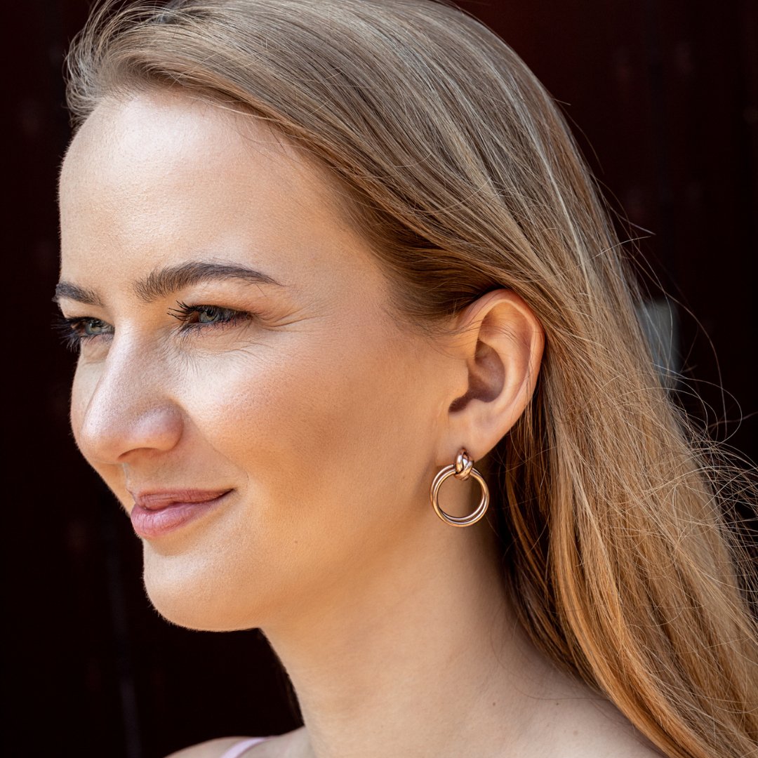 Náušnice s kruhy - Zovero