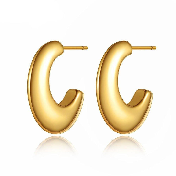 Půlkruhové náušnice - ZOVERO