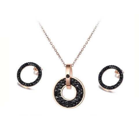 sada šperků z chirurgické oceli